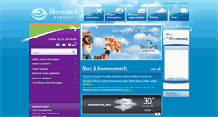 Desktop Screenshot of bismarckairport.com